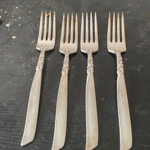 South Seas Community Silver Plated Forks